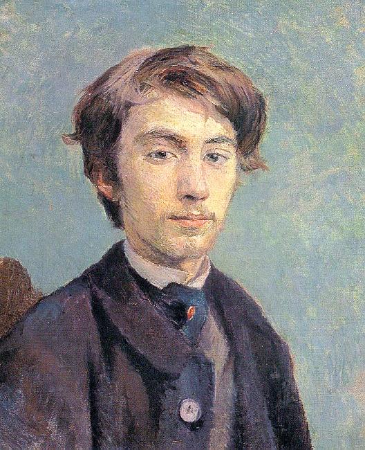  Henri  Toulouse-Lautrec The Artist, Emile Bernard Norge oil painting art